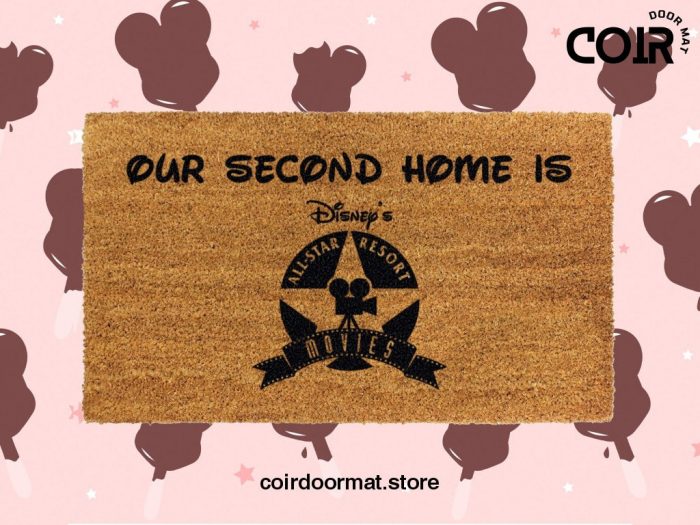 Our Second Disney's All-Star Movies Resort - Home Decor - Disney Decor - Disney Gift - Disney Land - Disney Doormat - Disney World - Custom