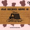 Our Second Home Disney's Contemporary Resort - Disney Decor - Coir Doormat - Disney Lover Gift - Disney Land - Disney Doormat - Disney World