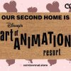 Our Second Home Is Art of Animation Resort Welcome Doormat - Disney Decor - Disney World - Coir Welcome Door Mat - Disney Lovers