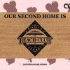 Our Second Home Is Beach Club Resort Welcome Doormat - Disney Decor - Disney World - Coir Welcome Door Mat - Disney Lovers