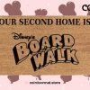 Our Second Home Is Board Walk Welcome Doormat - Disney Decor - Disney World - Coir Welcome Door Mat - Disney Lovers