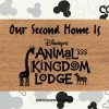 Our Second Home Is Disney's Animal Kingdom Lodge - Coir Doormat - Disney Lover Gift - Animal Kingdom Doormat - DVC Doormat - Disney World