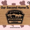 Our Second Home Is Disney's Wilderness Lodge - Coir Doormat - Disney Lover Gift - Wilderness Lodge Doormat - DVC Doormat - Disney World