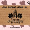 Our Second Home Is Old Key West Resort Welcome Doormat - Disney Decor - Disney World - Coir Welcome Door Mat - Disney Lovers