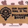 Our Second Home Is The Polynesian Resort Welcome Doormat - Disney Decor - Disney World - Coir Welcome Door Mat - Disney Lovers