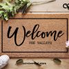 Personalized Doormat - Custom Door Mat - Home Decor - Closing Gift - Housewarming Gift - Wedding Gift - Newlywed Gift - New Home Gift