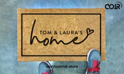 Personalized Doormat - Custom Doormat - Housewarming Gift - Closing Gift - Custom Name Doormat - Wedding Gift - Personalized Gift