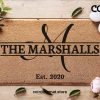 Personalized Doormat - Custom Doormat - Monogram Door Mat - Last Name Doormat - Monogram Rug - Housewarming Gift - Closing Gift - Realtor