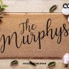 Personalized Family Name Doormat - Housewarming Gift - Family Name Doormat  - Personalized Doormat - Custom Welcome Mat - Custom Doormat