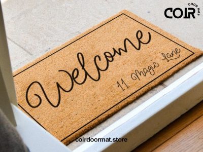 Personalized Street Name Doormat - Street Name Door Mat - Personalized  Doormat - Custom Doormat - Housewarming Gift - Closing Gift