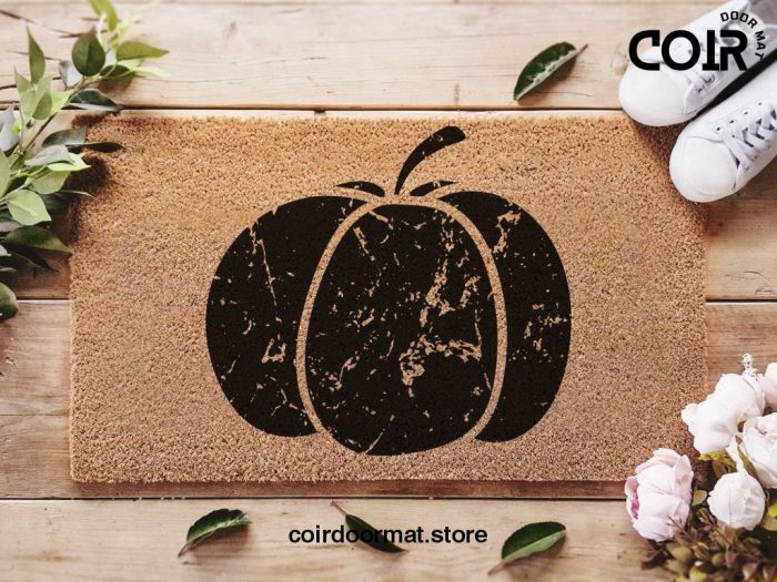 Pumpkin Doormat - Pumpkin - Seasonal Coir Mat - Fall Decor - Autumn - Housewarming Gift - Fall Decor - Pumpkin Decor