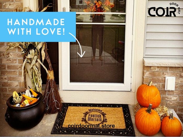 Pumpkin Spice and Jesus Christ Doormat - Pumpkin Spice Is My Favourite Season - Fall Decor - Housewarming Gift - Fall Decor - Pumpkin Decor