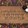 Pumpkin Spice Doormat - Pumpkin Spice Is My Favourite Season - Fall Decor - Autumn - Housewarming Gift - Fall Decor - Pumpkin Decor