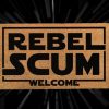 Rebel Scum Welcome Doormat - Star Wars Door Mat - Disney Coir Mat - Disney And Star Wars Lovers - Fandom Gifts