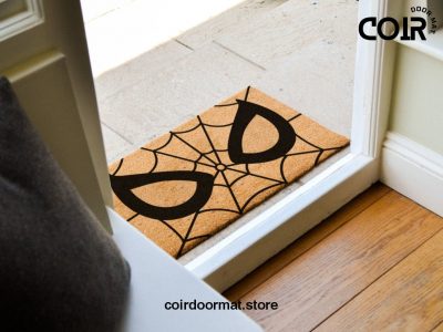 Spider Web Doormat - Web Mat - Tom Holland - Spiderman Face - Spiderman Gift - Marvel Spiderman - Peter Parker - Gift for Them - Avengers