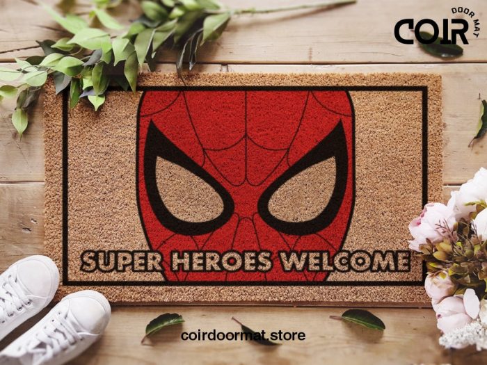 Spiderman Doormat - Marvels - Marvels Home Decor - Gift For Him - Comic Lover Gift - Spiderman Gift - Gift for Him - Avengers