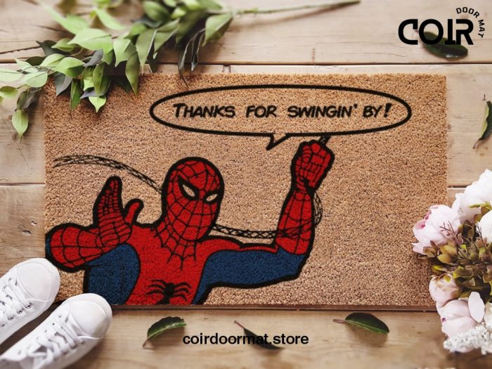 Spiderman Doormat - Spider - Marvel Home Decor - Tobey Maguire - Comic Lover Gift - Spiderman Gift - Peter Parker - Gift for Him - Avengers