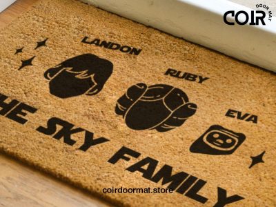 Star Wars Custom Welcome Doormat - Disney And Star Wars Lovers - Starwars Gifts - Last Name Family Rug - Personalized Door Mat - Custom Mat