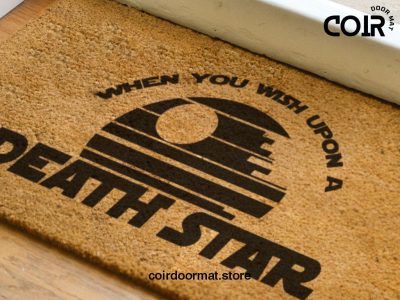 Star Wars Death Star Doormat - Dark Side - Disney And Star Wars Lovers - Dark Side - Starwars Gifts - Personalized Door Mat - Disney Doormat