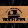 Star Wars Death Star Doormat - Dark Side - Disney And Star Wars Lovers - Dark Side - Starwars Gifts - Personalized Door Mat - Disney Doormat