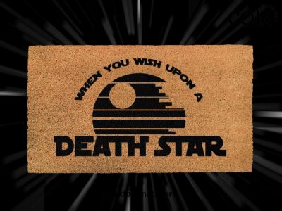 Star Wars Death Star Doormat - Dark Side - Disney And Star Wars Lovers - Dark Side - Starwars Gifts - Personalized Door Mat - Disney Doormat