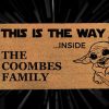 Star Wars Family Name Doormat - Personalized Family Name Doormat - Disney Doormat - Family Welcome Mat - New Home Gift - Housewarming Gift