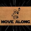 Star Wars Stormtrooper Doormat - Move Along - Starwars Decor - Disney And Star Wars Gifts - Personalized Door Mat - Funny Movie Quote