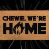 Star Wars Welcome Doormat - Chewie We're Home - Chewie - Han Solo - Star Wars Lovers - Fandom Gifts - Porch Decor