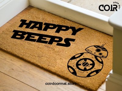 Starwars Doormat - BB8 - Star Wars Gift - Fandom Gifts - Custom Coir Doormat - Porch Home Decor - Starwars Home Decor