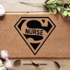 Super Nurse Doormat - Nurse Doormat - Welcome Mat - New home Gift - Super Nurse - House Warming Decorations - Nurse Gift