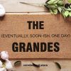 The Eventually, Soon-ish, One Day Doormat / Custom Family Welcome Mat / Personalized Family Name Doormat / New Home Gift