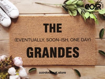 The Eventually, Soon-ish, One Day Doormat / Custom Family Welcome Mat / Personalized Family Name Doormat / New Home Gift