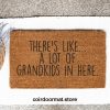 There's Like a lot of grandkids in here, doormat, welcome mat, gifts for them, grandparent gift, mothers day, fathers day,under 60,Christmas