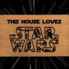 This House Loves Star Wars Doormat - Disney And Star Wars Lovers - Starwars Gifts - Personalized Door Mat - Disney Doormat - Couple Gift