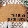 This is my Beach House, Coir Doormat, Beach Doormat, Welcome Mat, Personalized Doormat, Closing Gift, Housewarming, Under 50, Birthday gift