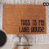 This is my Lake House Doormat, Welcome Mat, Funny Doormat, Under 50, Front Porch Decor, Front Door, Lake House Decor, Personalized Doormat