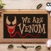 Venom Doormat - Venom - Let There Be Carnage - Spiderman - Marvels - Marvels Home Decor - Gift For Him - Comic Lover Gift