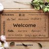 Welcome Doormat - Failte - Beinvenue - Willkommen - Bem Vinda - Housewarming Gifts - Couple Gifts