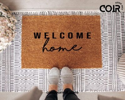 Welcome Home Doormat, Welcome Doormat, Home Doormat, Front Porch, Front Door, Under 50, Housewarming, Closing Gift, Newlyweds, First Home