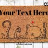 Welcome Mat, Beach Doormat, Octopus Lover Gift, Housewarming Gift, Home Doormat, Home Owner Gift, Personalized Doormat, Funny Front Door Mat