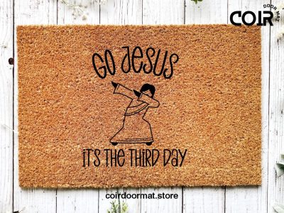 Welcome Mat, Religious Doormat, Housewarming Gift, Home Doormat, Coir Doormat, New Home Owner Gift, Welcome Doormat, Funny Front Door Mat