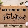 Welcome To The Shitshow Doormat - Funny Mat - Gifts For Him - Gifts For Her - Home Decor - Personalized Doormat - Funny Family Gift