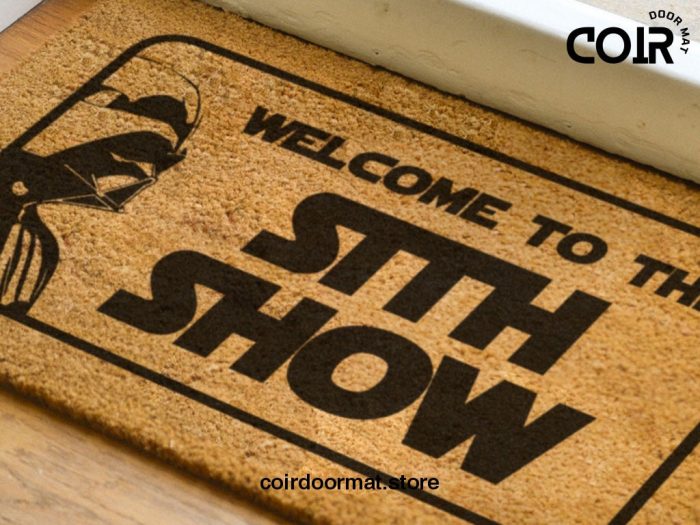 Welcome To The Sith Show - Star Wars Darth Vader Doormat - Disney And Star Wars Lovers - Dark Side - Custom Coir Door Mat - Disney Fandom