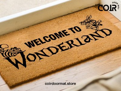 Welcome To Wonderland Doormat - Alice In Wonderland Doormat - New Home Gifts - House Decor - Disney - New Home Gift - Housewarming Gift