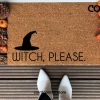 Witch Please Coir Doormat Welcome Mat Halloween Decor Halloween Doormat Fall Decor Fall Doormat Front Door Mat Entryway Rug Funny Doormat