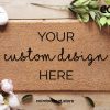 Your Custom Design Here - Custom Doormat - Custom Rug - Business Logo - Illustration - Porch Decor - Welcome Mat - Cute - Personalized