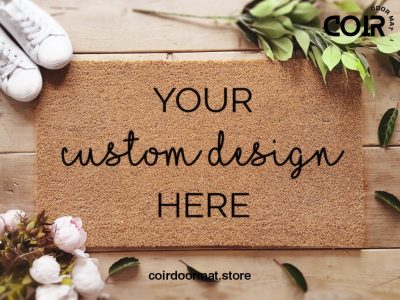 Your Custom Design Here - Custom Doormat - Custom Rug - Business Logo - Illustration - Porch Decor - Welcome Mat - Cute - Personalized