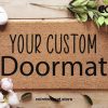 Your Custom Doormat - Personalize The Perfect Customized Door Mat For The Ultimate Unique Gift