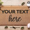 Your Text Here - Custom Doormat - Personalized Doormat - Custom Rug - Housewarming Gift - Home Decor - Personalised Doormat