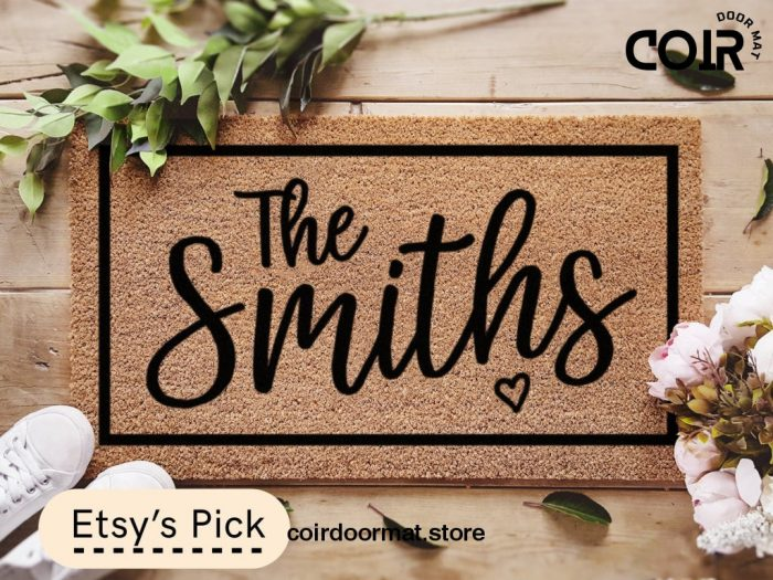 The Smiths Coir Doormat